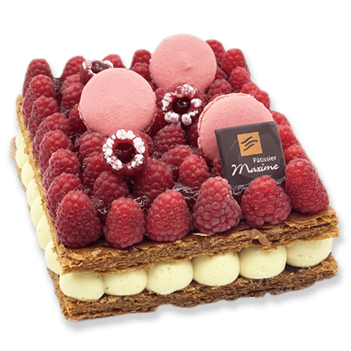 Le Mille-feuille aux framboises