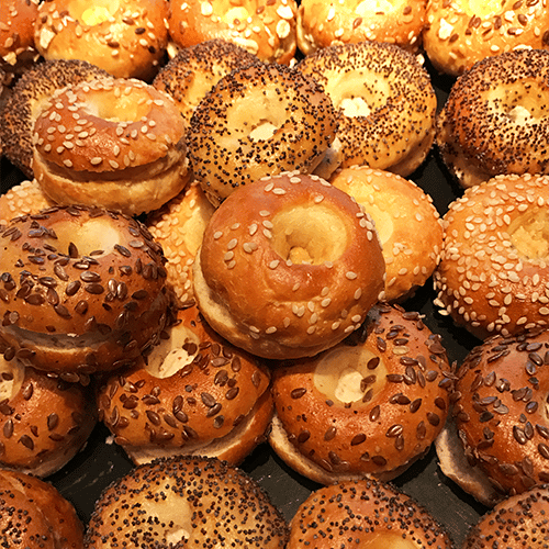 Mini bagels - 20 pièces