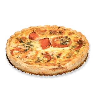 Quiche jambon tomate