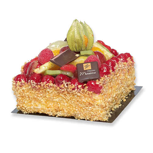 Tarte aux fruits - fond biscuit