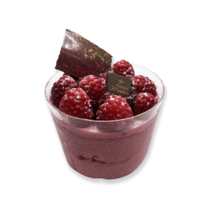 Verrine charlotte framboise