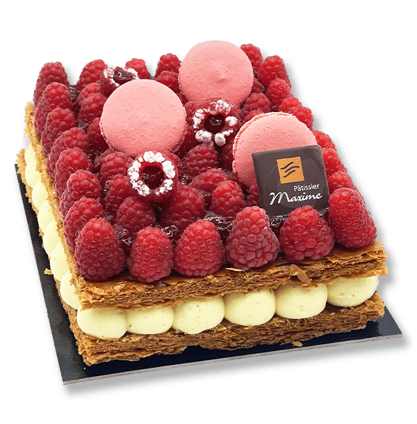 Le Mille-feuille aux framboises
