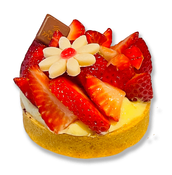 Tartelette aux fraises - fond sablé