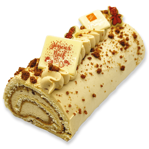 Roulé caramel speculos - 5 pers